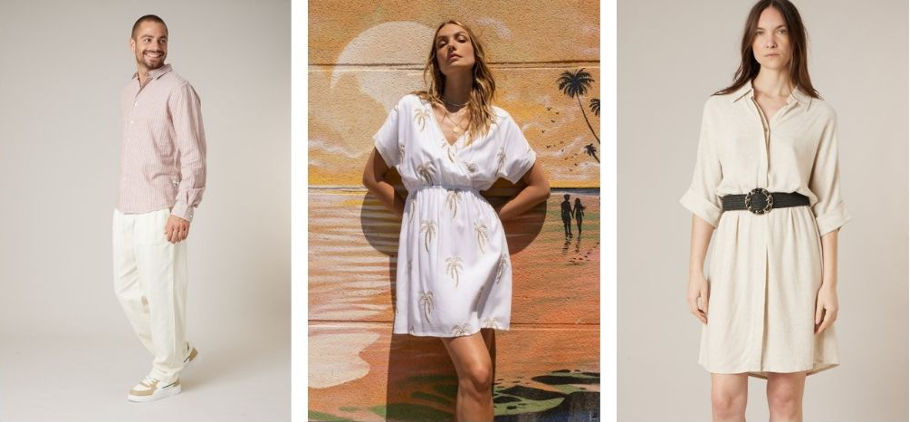 Chemise et robe en lin — Nouvelle collection Deeluxe